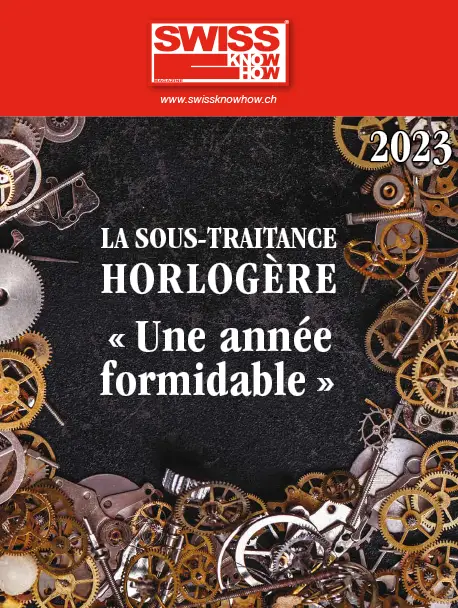 La sous-traitance Horlogère 2023